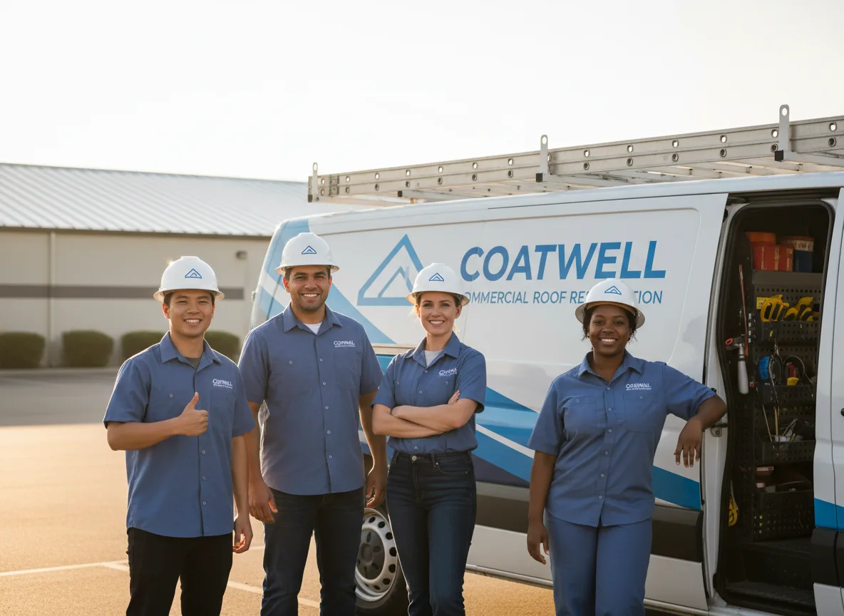 Commercial roof coating company in Tignall, GA